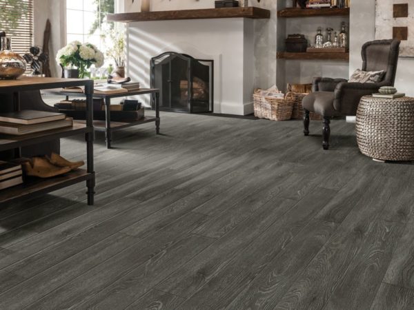 Shaw Floors Uptown Now WPC+ Room Scene With Michigan Ave Floor Sample On It