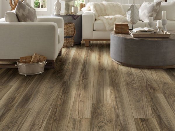 Shaw Floors Sabine Hill Plus Room Scene With Riva Floor Sample On It