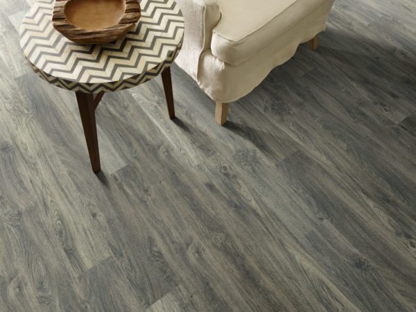 Shaw Floors Repel Room Scene With Burleigh Taupe Floor Sample On It