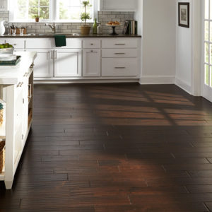 Impressions Flooring Classic Room Scene With Classic Stout Floor Sample On It