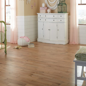 Impressions Flooring Elegance Room Scene With Elegance White Wash Floor Sample On It