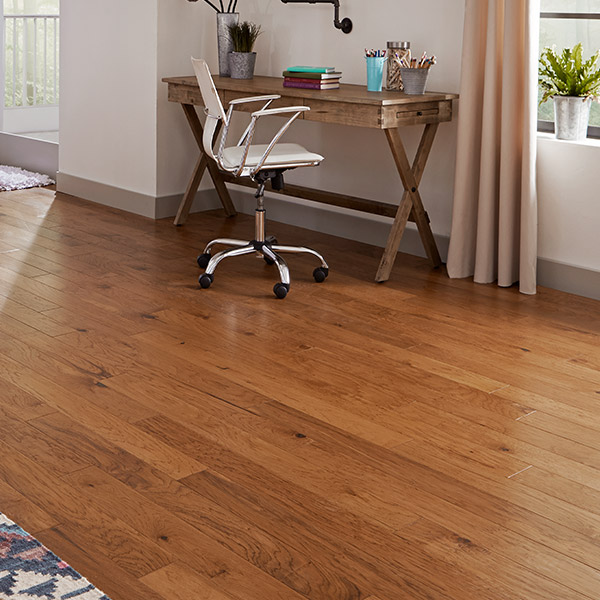 Impressions Flooring Tradition Room Scene With Tradition Blonde Floor Sample On It